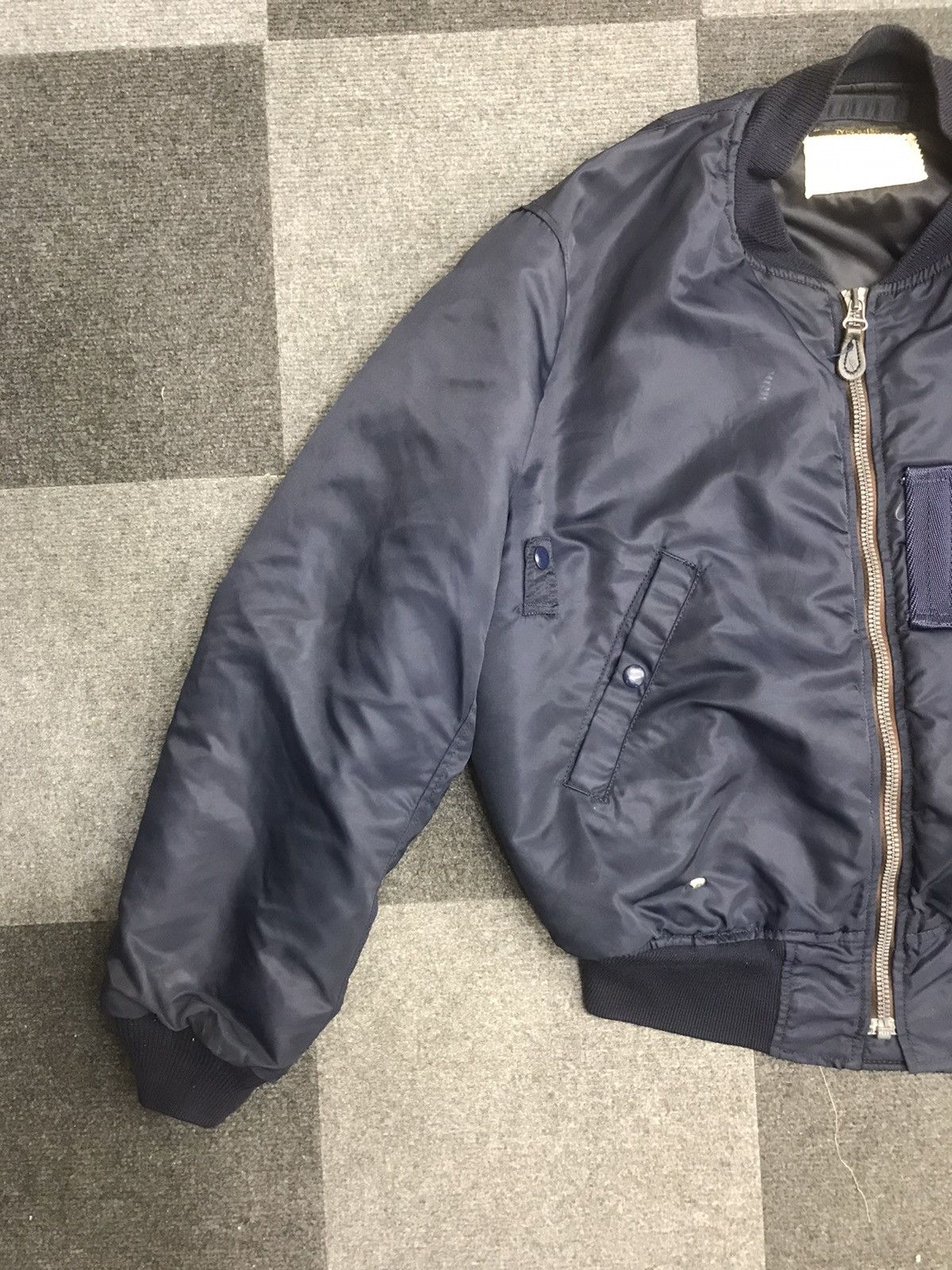 Japanese Brand Bomber B-15 riri Zipper Bomber Jacket Size US M / EU 48-50 / 2 - 5 Thumbnail