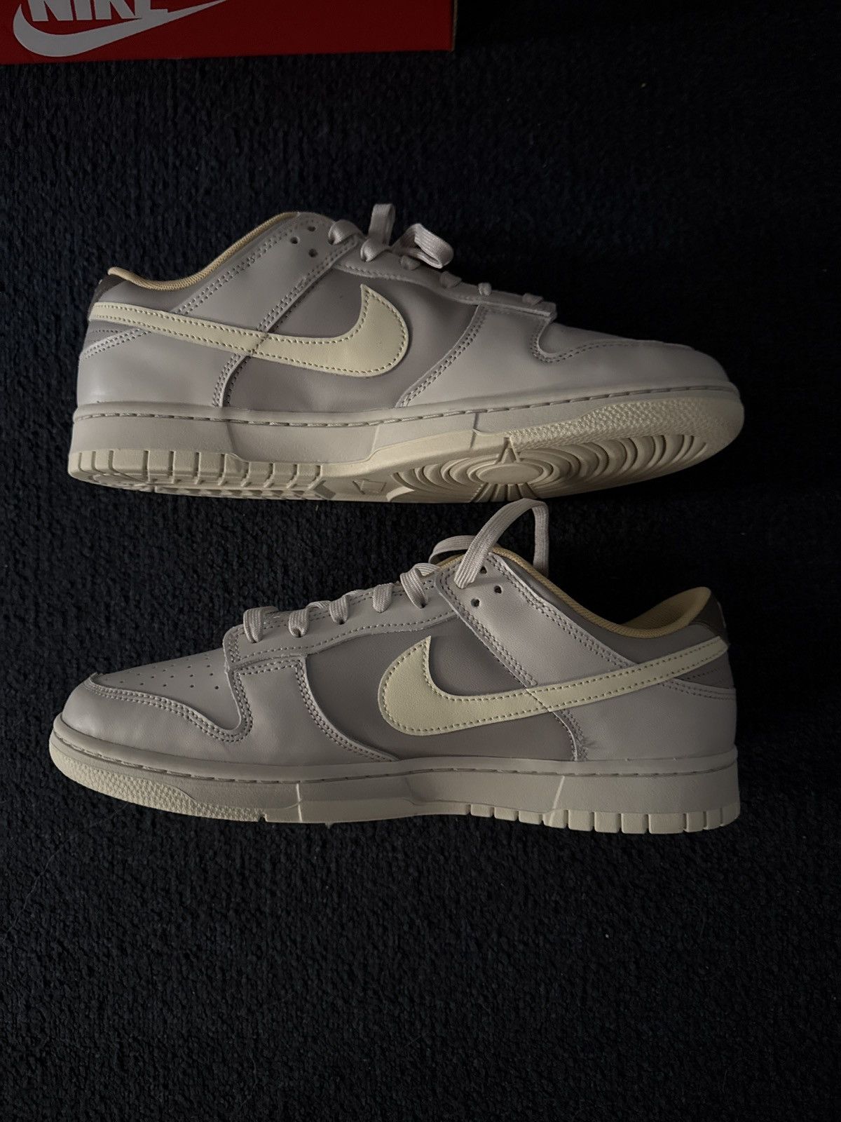 Nike Nike Dunk Low Retro White Bone Wild Mango Size US 11.5 / EU 44-45 - 1 Thumbnail