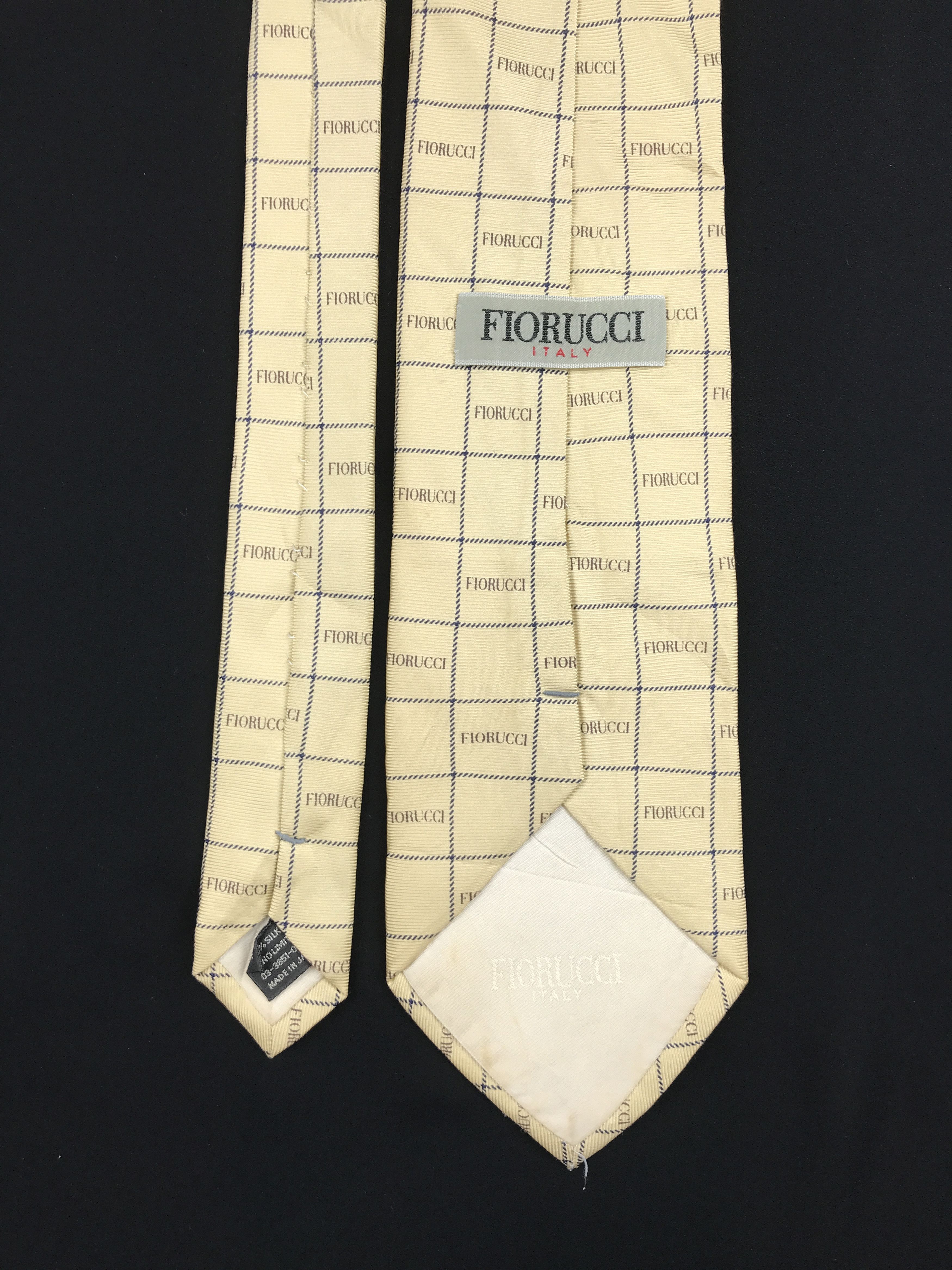 Fiorucci × Japanese Brand × Vintage Vintage Fiorucci Silk Necktie Size ONE SIZE - 4 Thumbnail