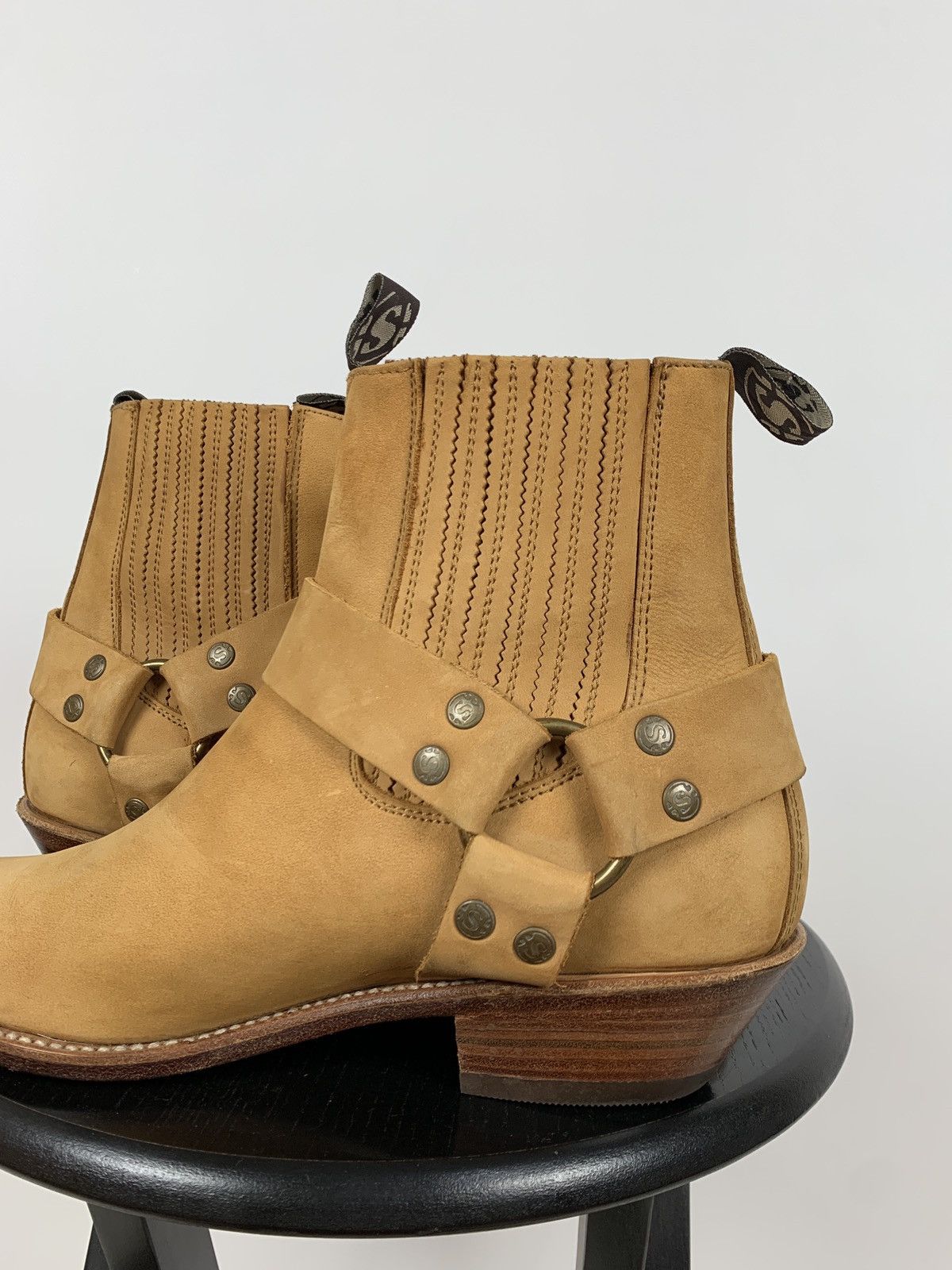 Sendra Vintage Sendra Cowboy Leather Boots Size US 8.5 / EU 41-42 - 17 Thumbnail