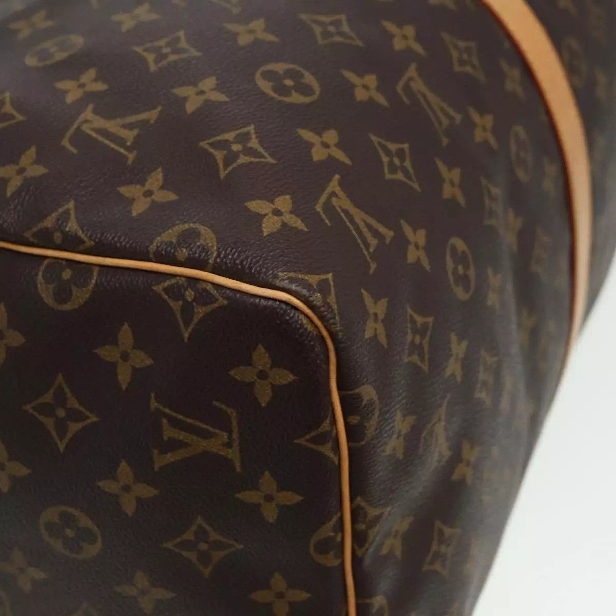 Louis Vuitton LOUIS VUITTON Monogram Keepall 55 Boston Bag Size ONE SIZE - 9 Thumbnail