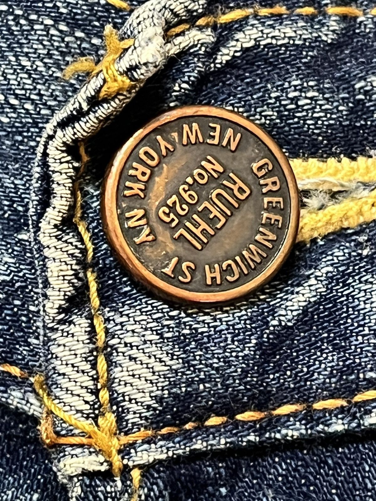 Ruehl No. 925 Vintage Ruehl No.925 Low Rise Bootcut Ripped Denim Size US 34 / EU 50 - 9 Thumbnail