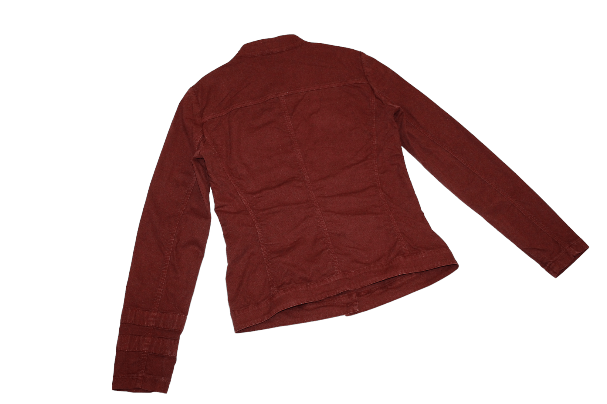 Barena Venezia Romito manifatture buttons up grandad-colllar twill jacket Size US XS / EU 42 / 0 - 7 Thumbnail