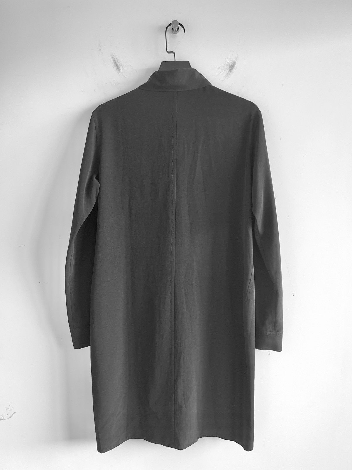 Yohji Yamamoto Y's Yohji Yamamoto - De Chine COLLAR DRAPE BLOUSE SHIRT Size XS / US 0-2 / IT 36-38 - 5 Thumbnail