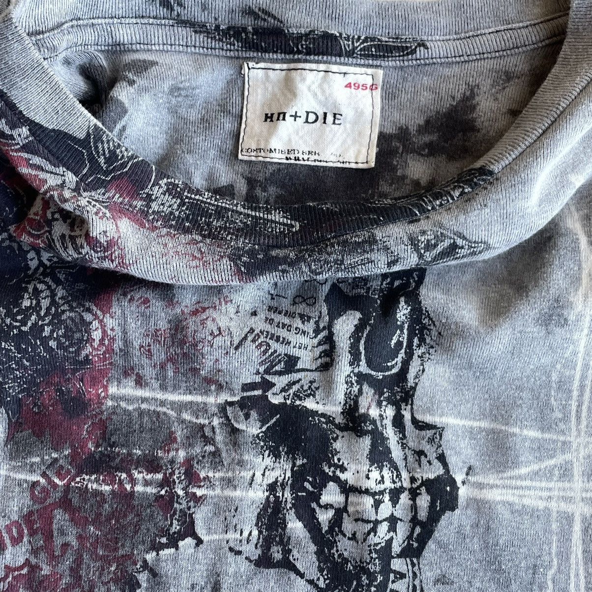 Japanese Brand HN+DIE TEE (SKULL) Size US M / EU 48-50 / 2 - 3 Thumbnail
