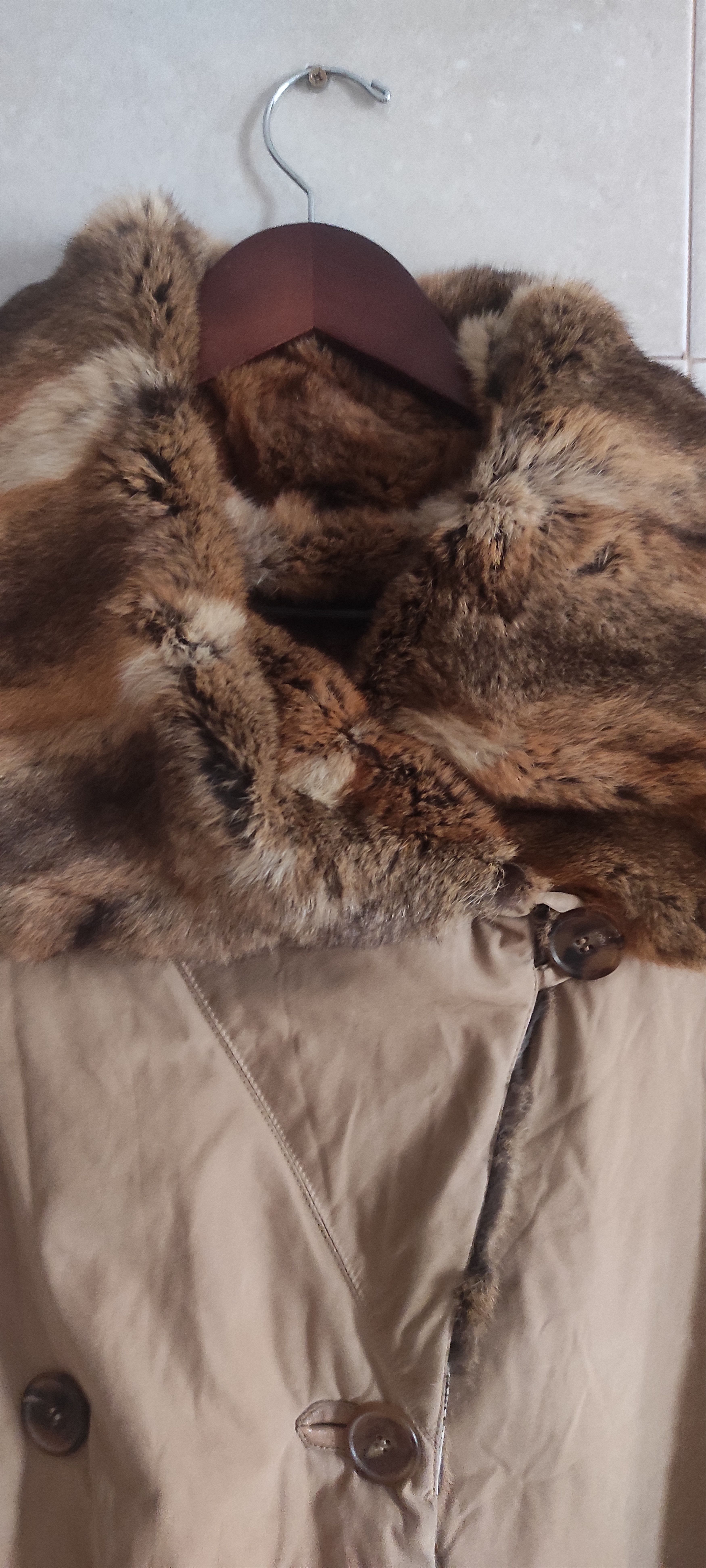 Joop! Joop! Original BelsetaPS Natural Rabbit Fur Reversible Coat Size L / US 10 / IT 46 - 10 Thumbnail
