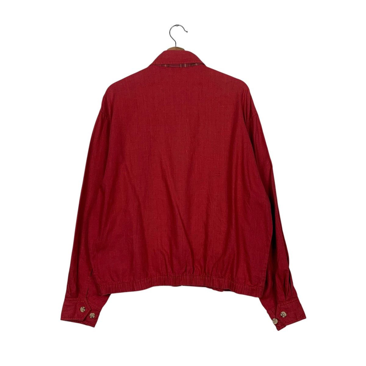 Chaps Ralph Lauren Vintage Chaps Ralph Lauren Red Bomber Jacket Size US M / EU 48-50 / 2 - 7 Thumbnail