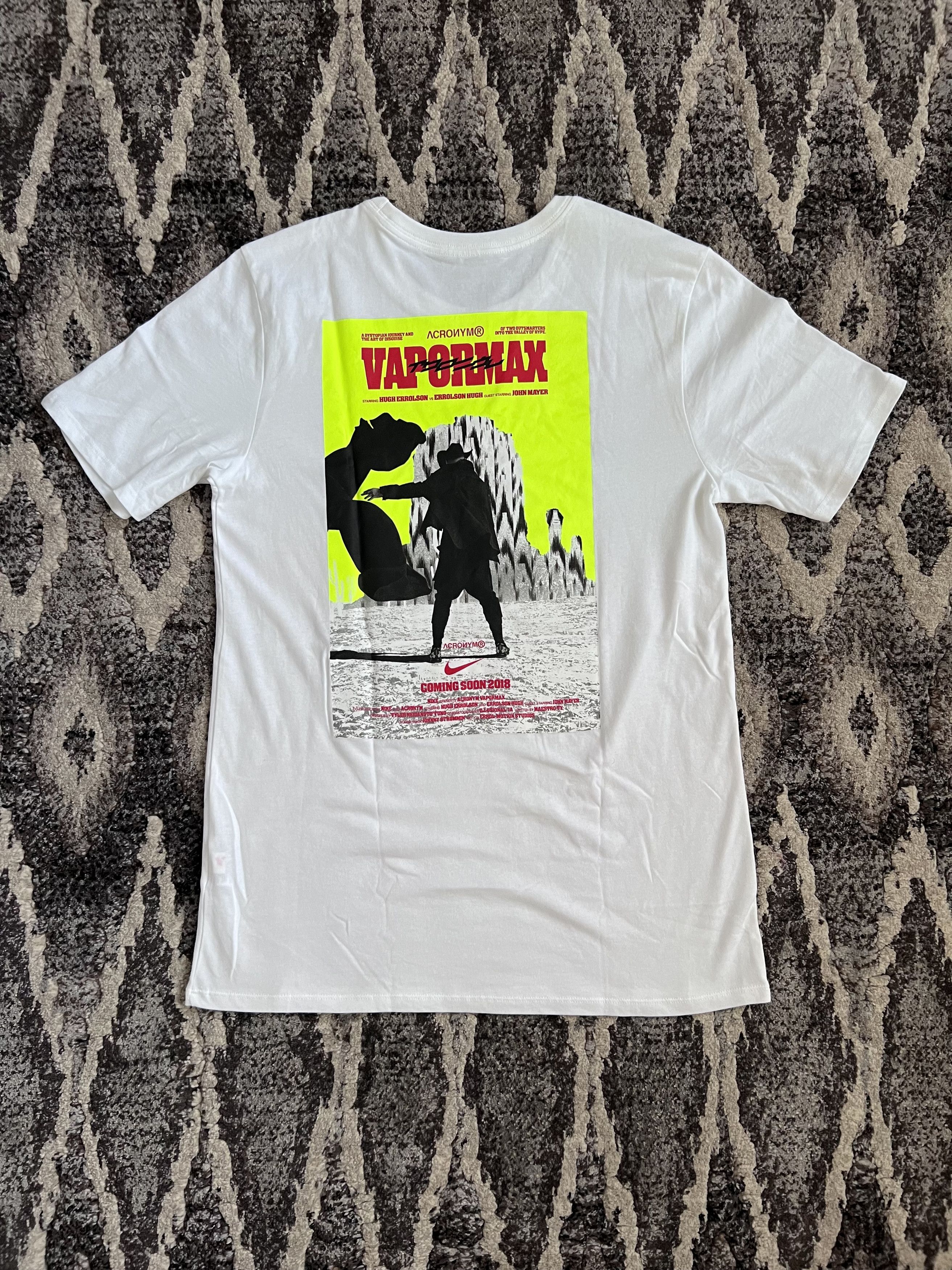 Acronym × Nike Nike x Acronym Vapormax T-Shirt in White Size US M / EU 48-50 / 2 - 2 Thumbnail