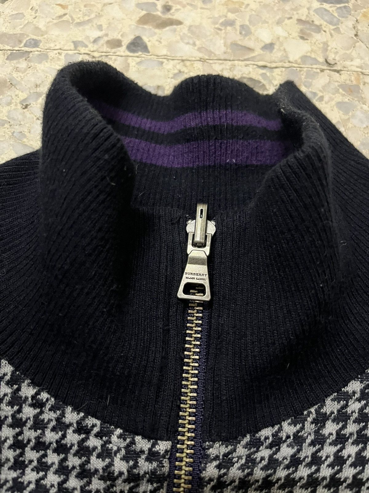 Burberry BURBERRY BLACK LABEL REVERSIBLE HOUNDSTOOTH TRACK JACKET Size US M / EU 48-50 / 2 - 8 Thumbnail