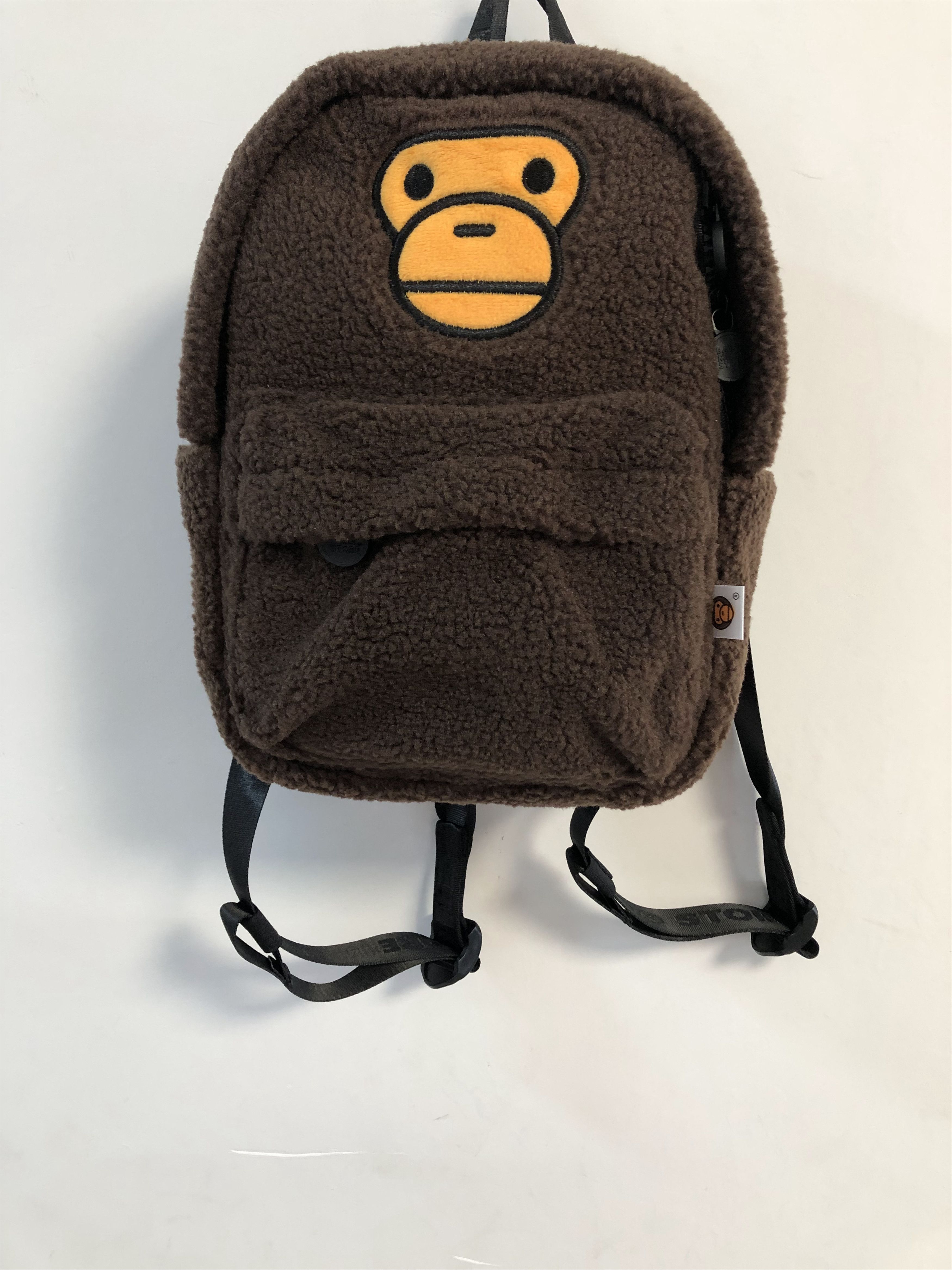 Japanese Brand brown Bape BABY MILO MINI FUR BACKPACK Size ONE SIZE - 1 Thumbnail