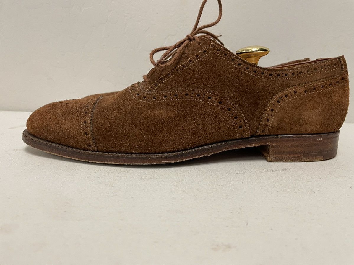 Crockett & Jones The Westminster in Tobacco Suede Size US 9 / EU 42 - 6 Thumbnail