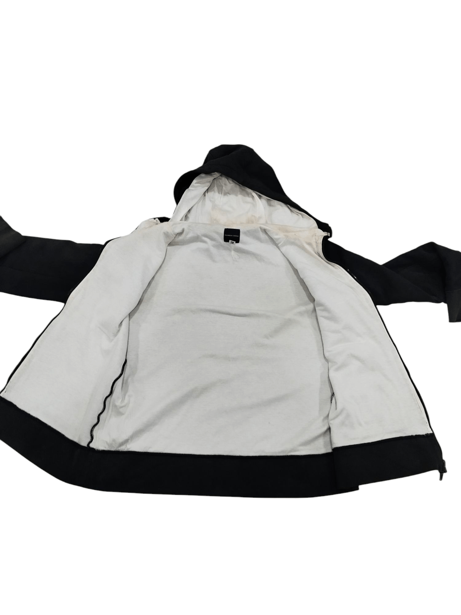 If Six Was Nine × Japanese Brand × Number (N)ine Vintage Number Nine Zipper Hoodie Heavy Sweatshirt Size US M / EU 48-50 / 2 - 3 Thumbnail