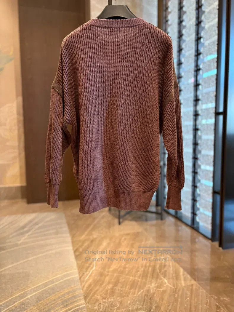 Brunello Cucinelli Brunello Cucinelli Paillette sweater Size XXS / US 00 / IT 34 - 2 Thumbnail
