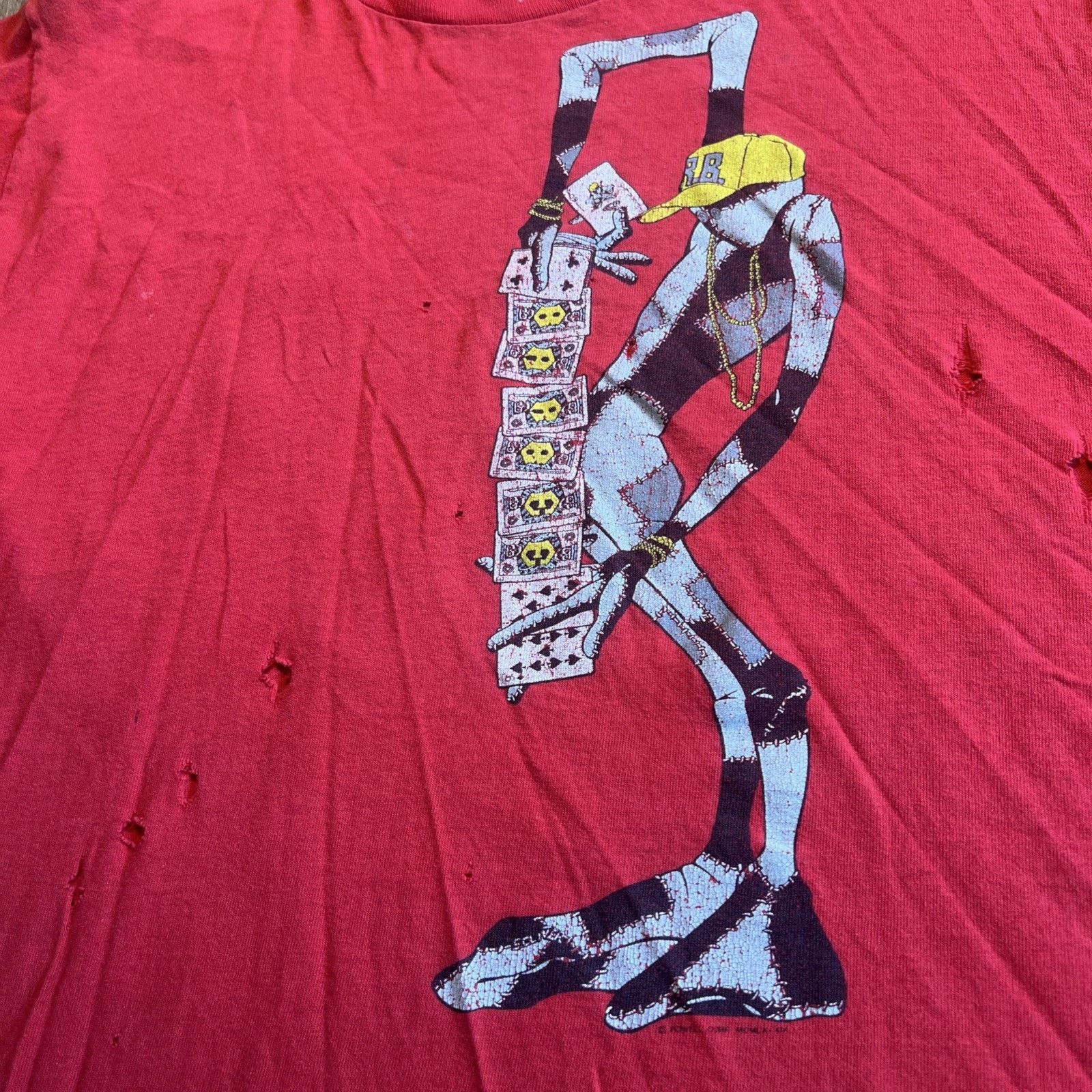 Powell Peralta Vintage 80's Powell Peralta Ray Barbee Skateboard T-shirt Size US L / EU 52-54 / 3 - 3 Thumbnail