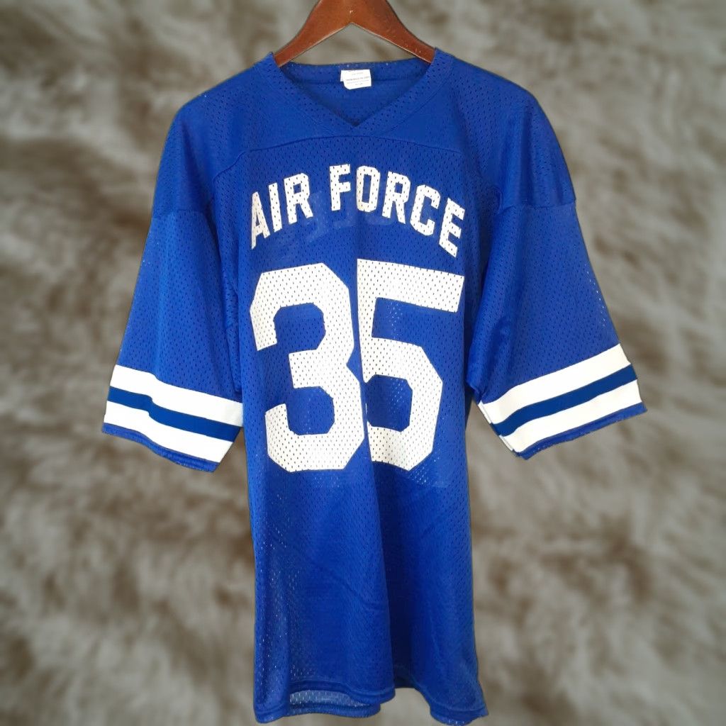 Vintage VINTAGE Empire Sporting Goods T-Shirt Jersey Short Sleeve Mens Small Blue Air Force Football Union Made Size US S / EU 44-46 / 1 - 1 Thumbnail