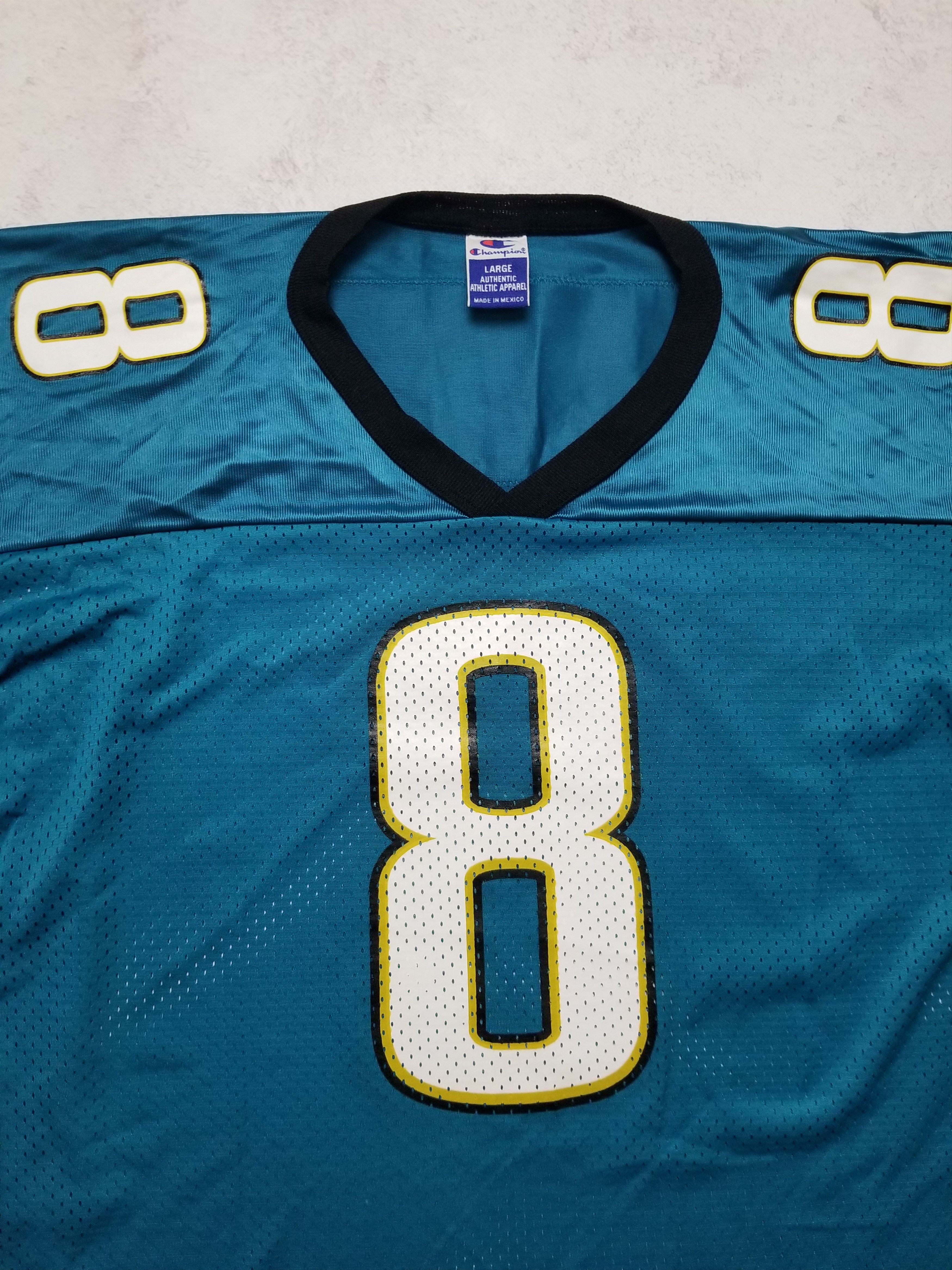 Champion VTG Champion Mark Brunell #8 Jacksonville Jaguars NFL Jersey Size US L / EU 52-54 / 3 - 5 Thumbnail