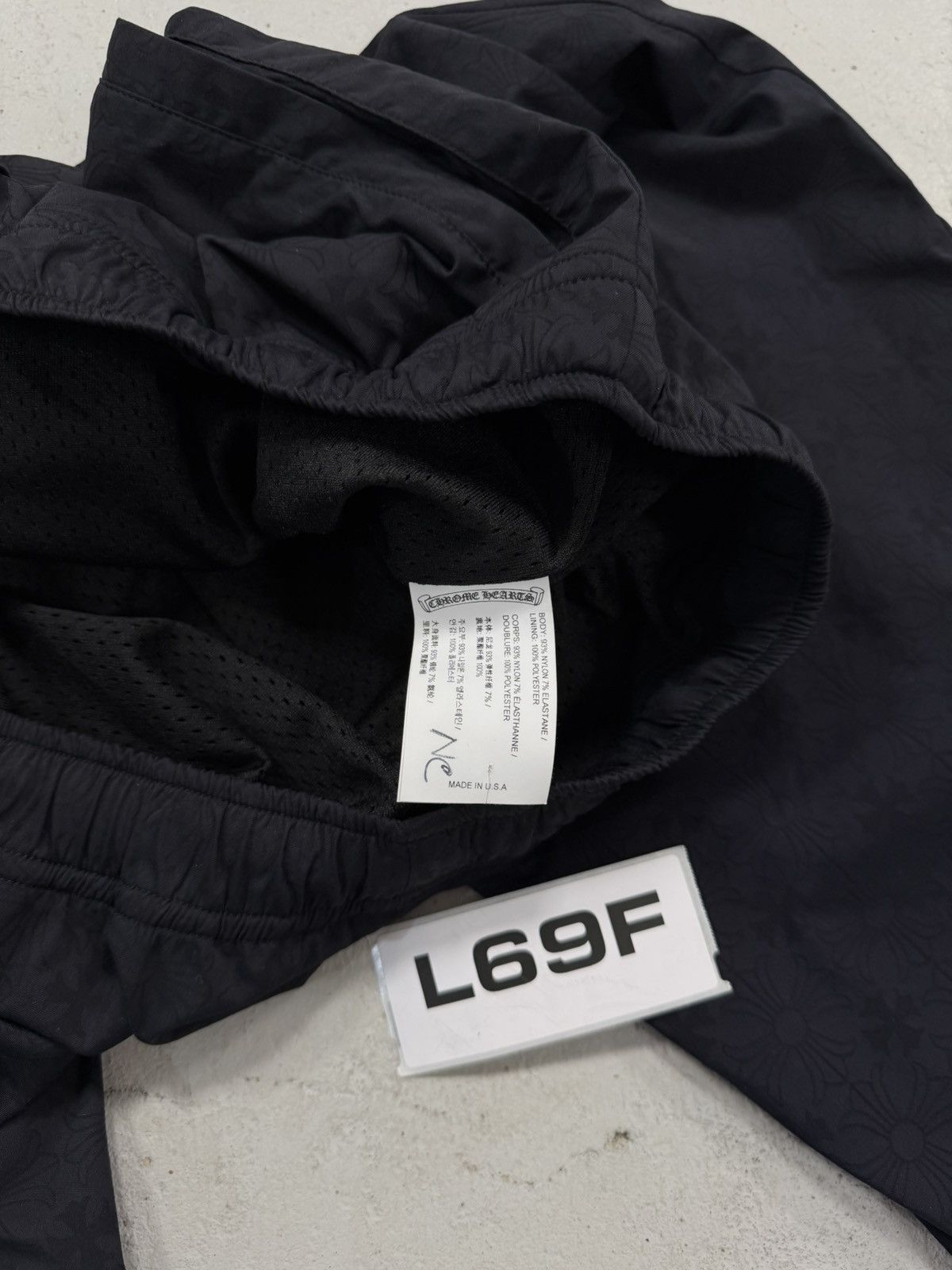Chrome Hearts Chrome Hearts Match Point Monogram Logo Nylon Track Pants XL Size US 36 / EU 52 - 10 Thumbnail