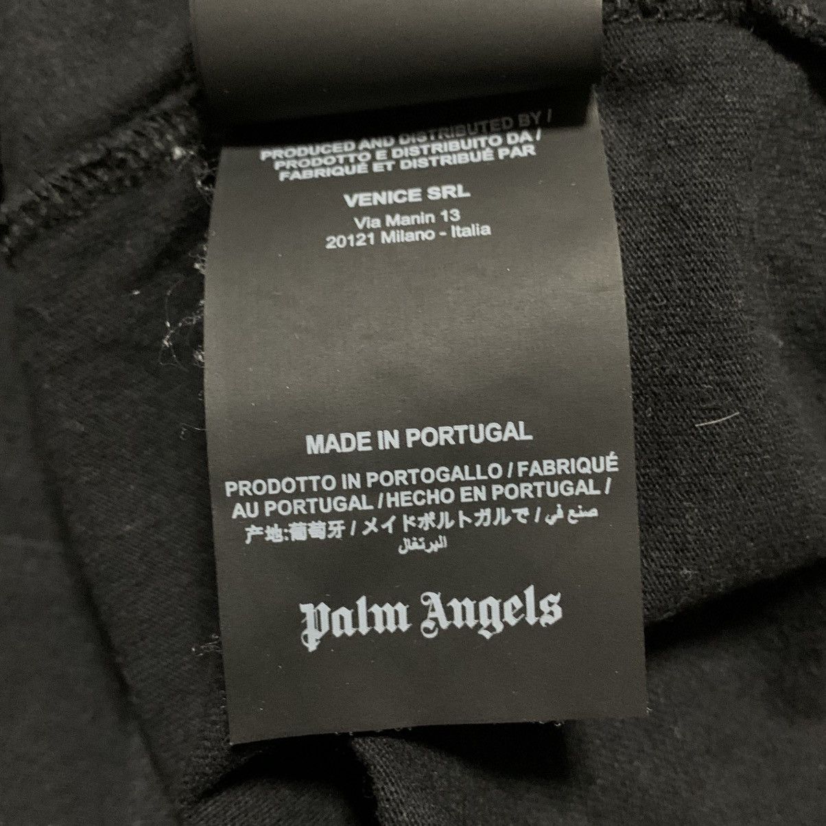 Palm Angels Palm Angels XS Gothic Logo Black Tee Size US XS / EU 42 / 0 - 7 Thumbnail