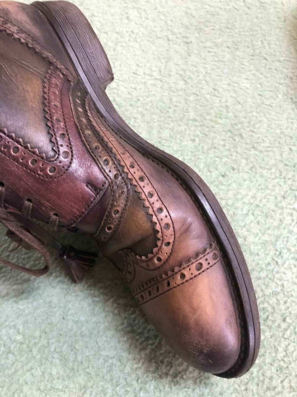 Dolce & Gabbana Vintage Dolce Gabbana Leather Oxford Shoes 5 Mens Size US 5 / EU 37 - 11 Thumbnail