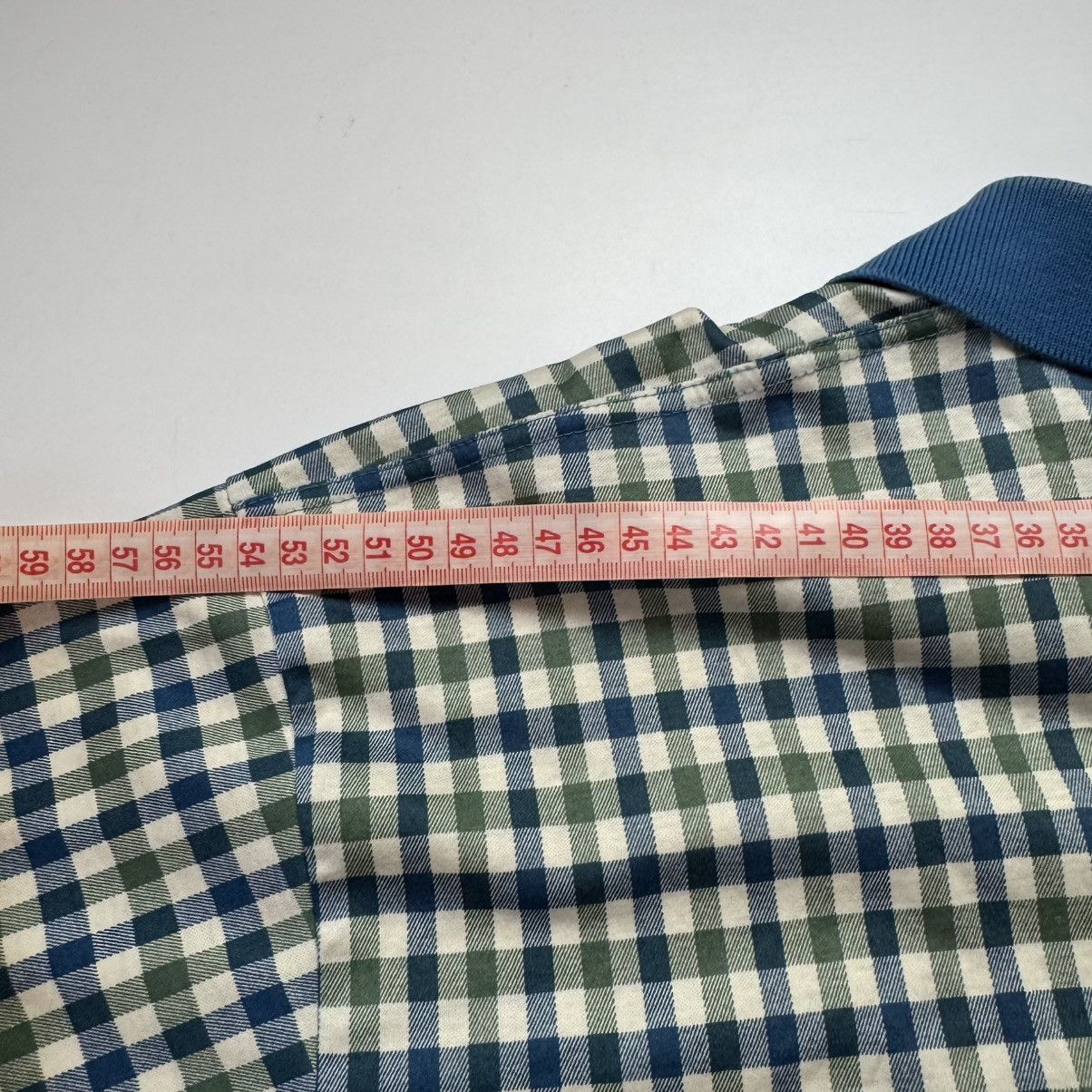 Aquascutum Aquascutum London Check Polo Shirt Size XL Size US XL / EU 56 / 4 - 14 Thumbnail