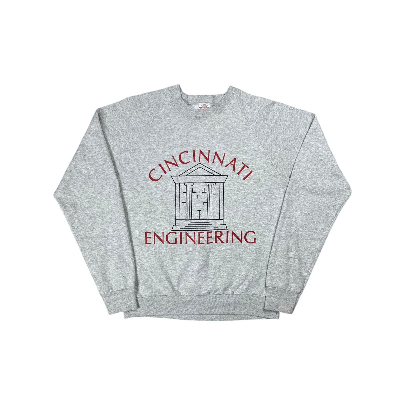 Vintage Vintage 1970s Belton Cincinnati Engineering crewneck (S/M) Size US M / EU 48-50 / 2 - 1 Thumbnail