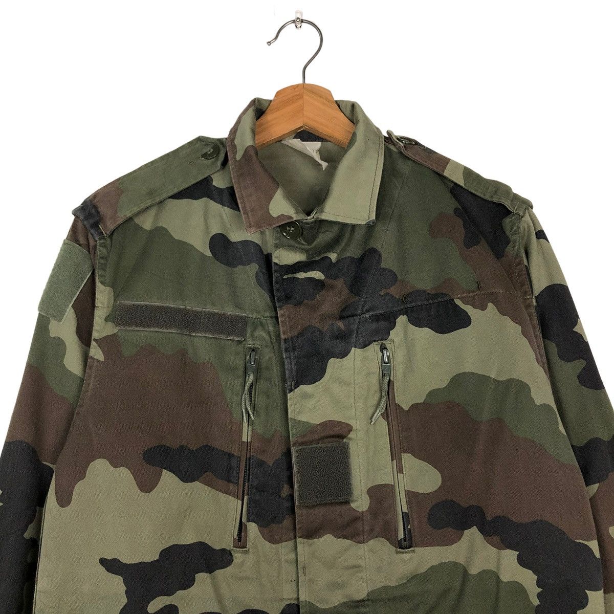 Japanese Brand 🔥VINTAGE MILITARY CHORE JACKET MULTI POCKET USA Size US M / EU 48-50 / 2 - 3 Thumbnail
