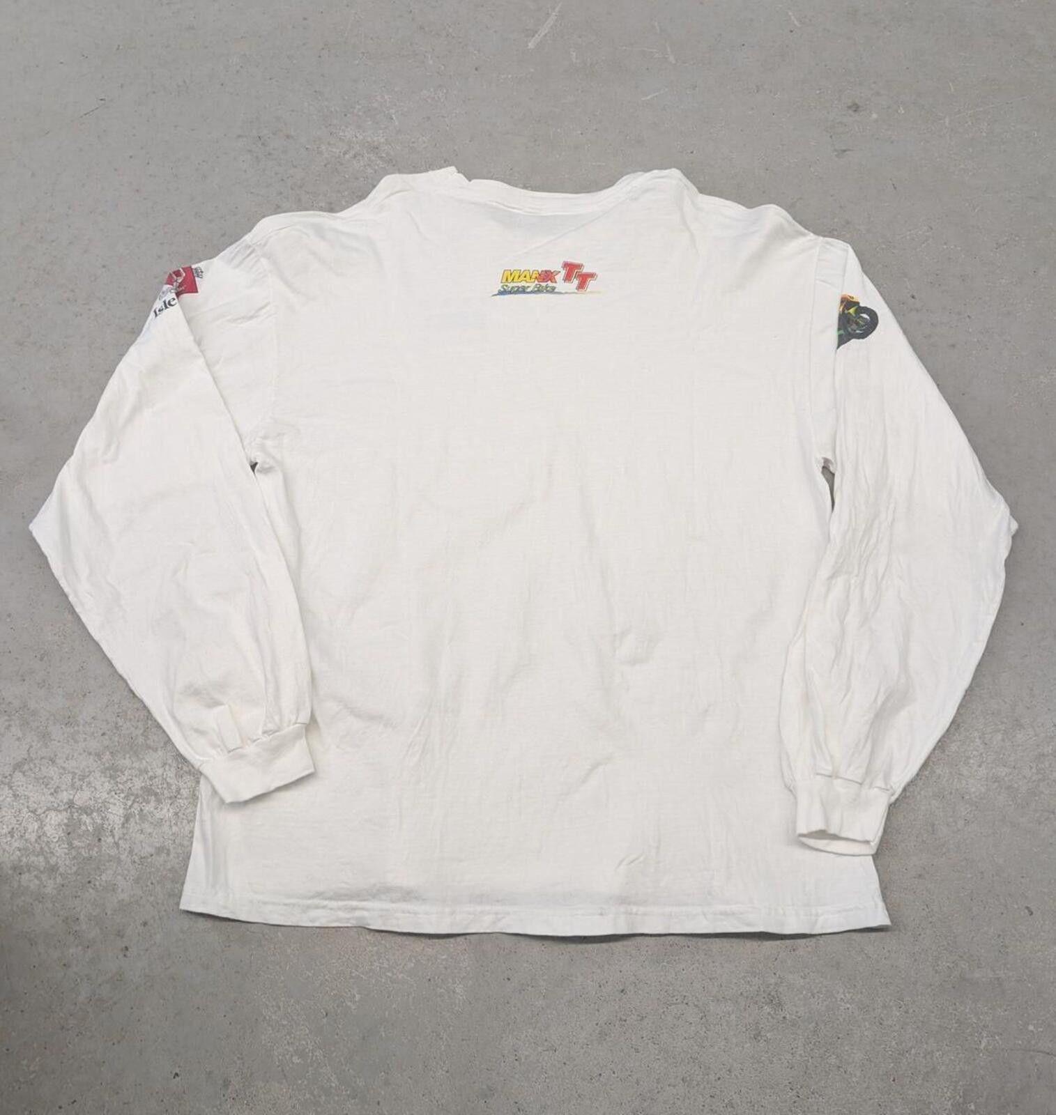 semanticdesign Vintage Sega Team Racing Manx Super Bike Isle of Man Shirt Size US XL / EU 56 / 4 - 2 Thumbnail
