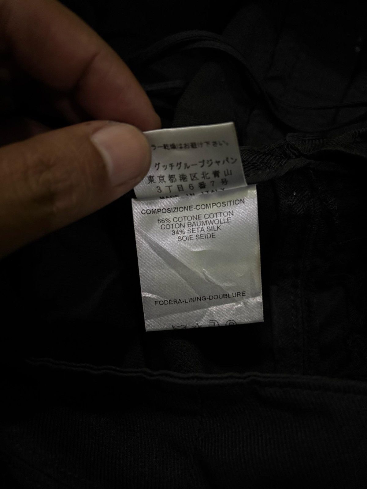 Gucci Gucci Cotton Silk Skirt Black Design Size 28" / US 6 / IT 42 - 14 Thumbnail