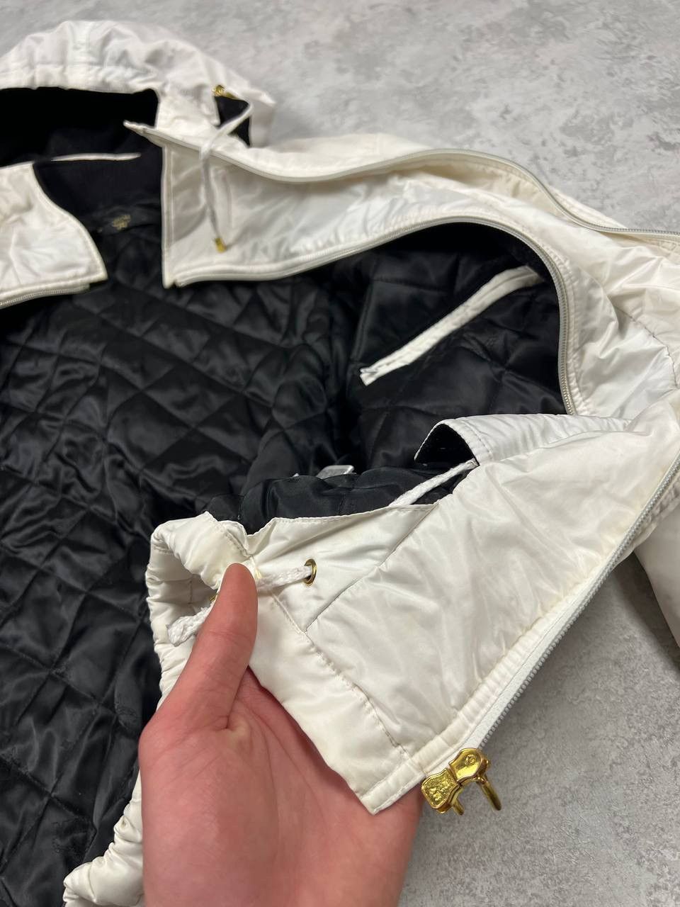 MCM Vintage MCM White Parka Jacket Size L / US 10 / IT 46 - 11 Thumbnail