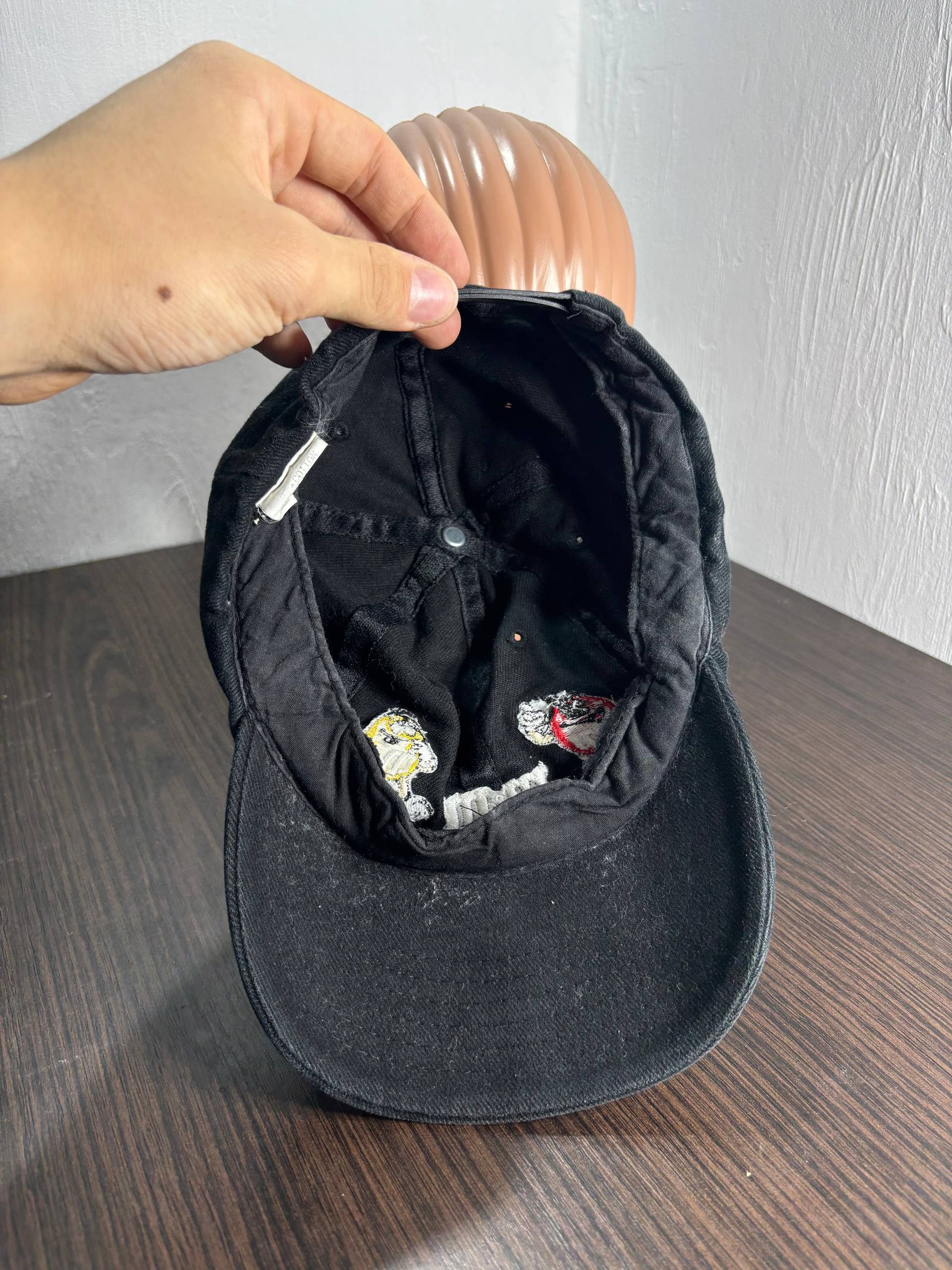 NASCAR Vintage M&M’s Nascar Racing Cap Hat Velvet Regular Sz Size ONE SIZE - 7 Thumbnail