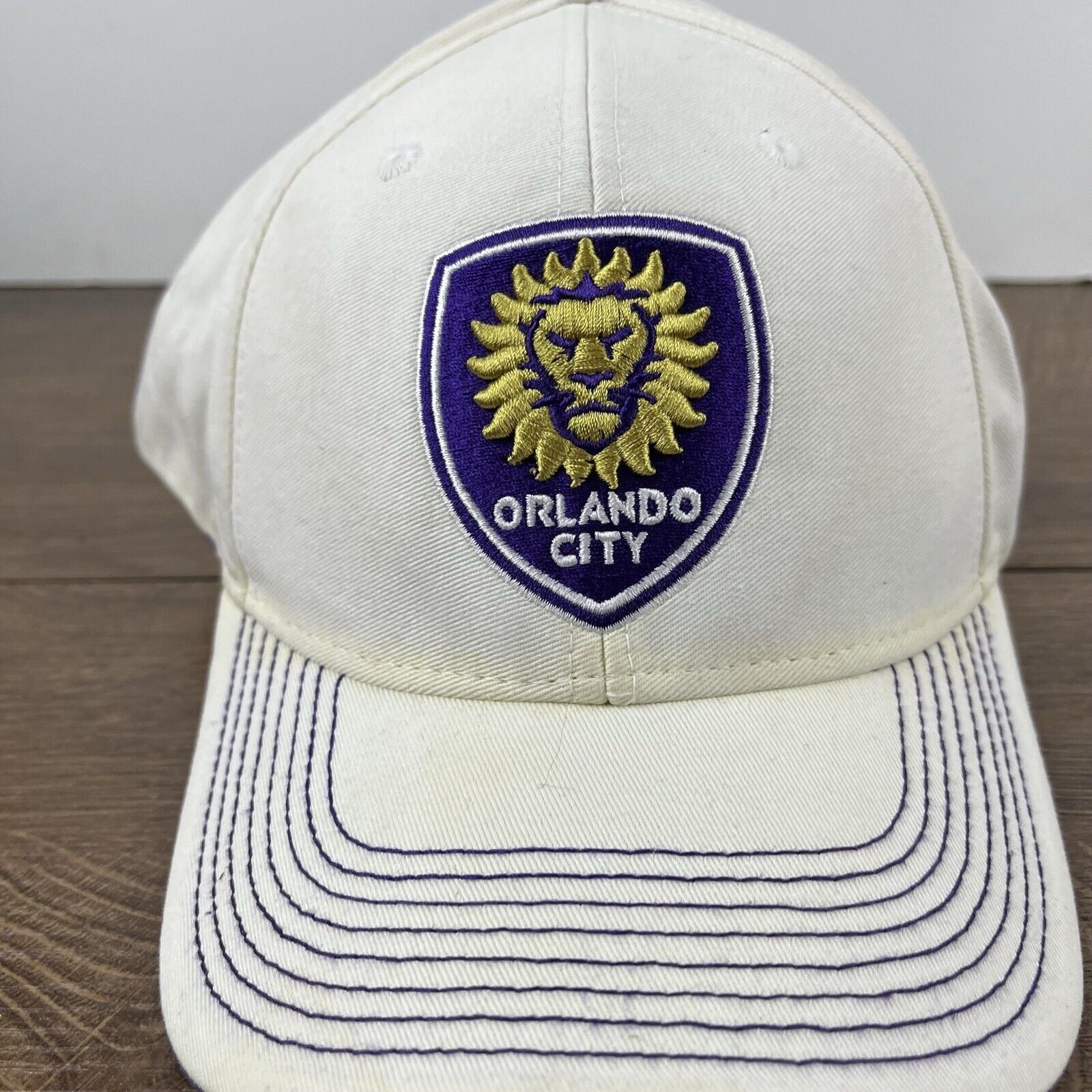 Adidas Orlando City Adidas Hat Snapback Hat White Hat Adjustable Wh Size ONE SIZE - 8 Thumbnail