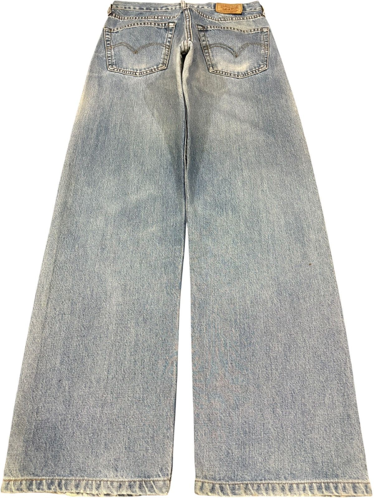 Levi's Vintage 90s Levis 503 Selvedge Faded Baggy Jeans Size US 29 - 3 Thumbnail