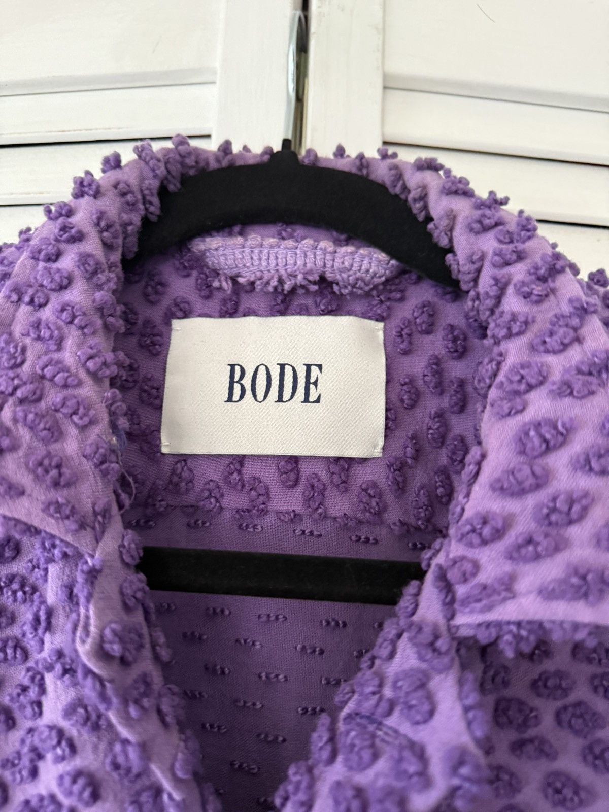 Bode One of One Embroidered Shirt Size US XL / EU 56 / 4 - 3 Thumbnail