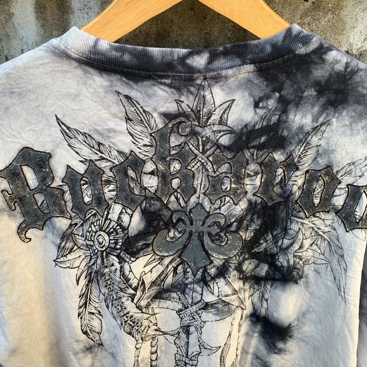 BUCKAROO BUCKAROO GOTHIC TRIBAL POEM LONGSLEEVE Size US XL / EU 56 / 4 - 10 Thumbnail