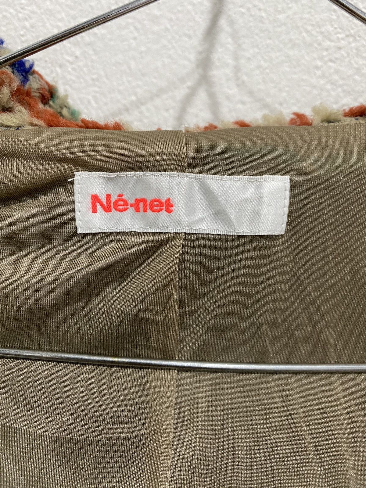 Issey Miyake NE-NET ART SHERPA ZIPPER JACKET ISSEY MIYAKE DIVISON BRAND Size US M / EU 48-50 / 2 - 6 Thumbnail