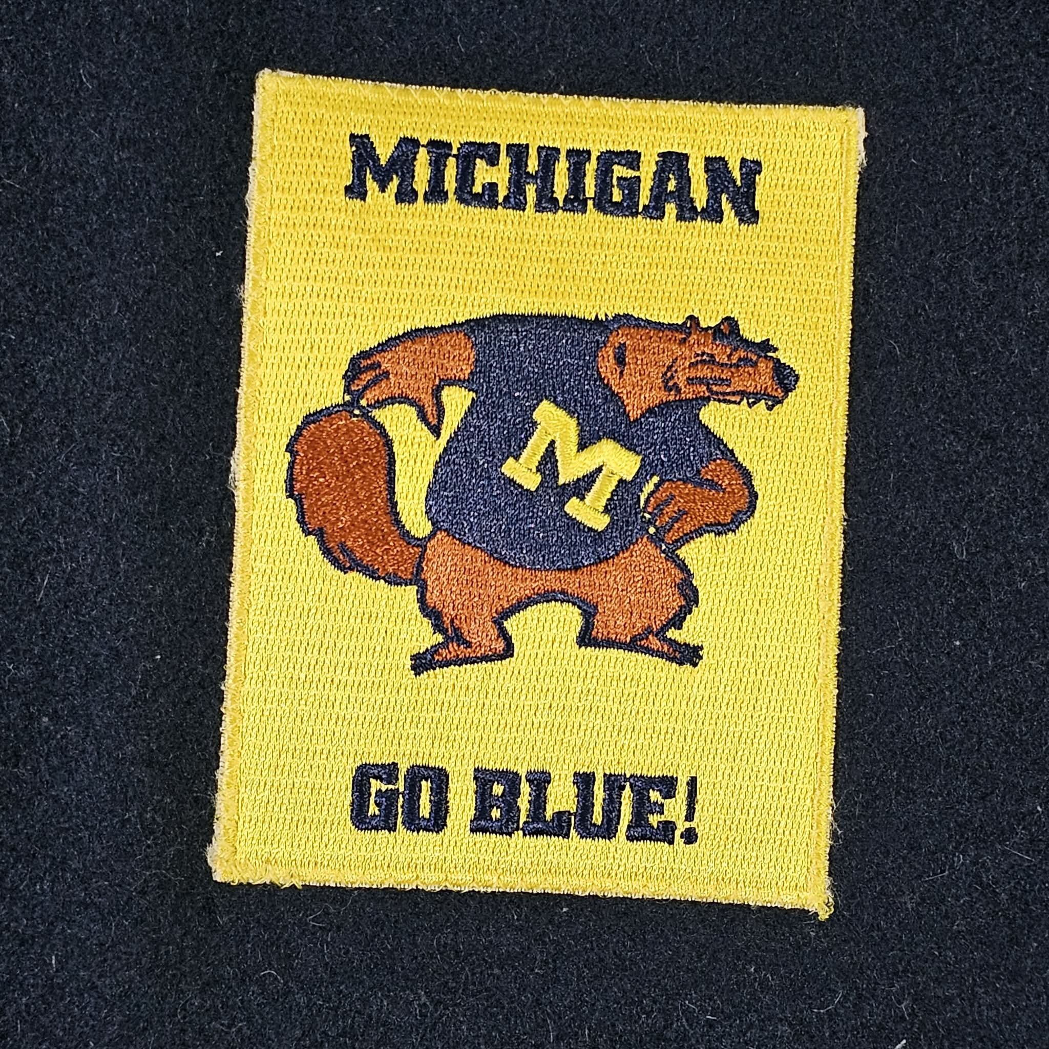 Vintage Michigan Wolverines Vintage 90s Varsity Bomber Jacket Size US XL / EU 56 / 4 - 6 Thumbnail