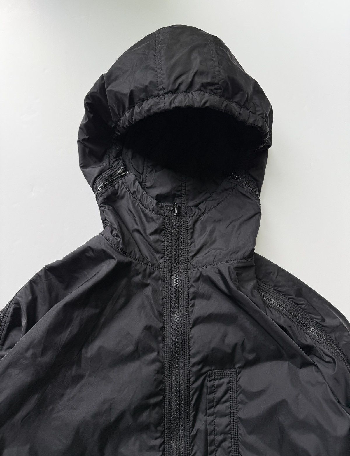 Yohji Yamamoto Yohji Yamamoto Y’s Bang On! 3-zip Reversible hooded jacket Size US L / EU 52-54 / 3 - 7 Thumbnail