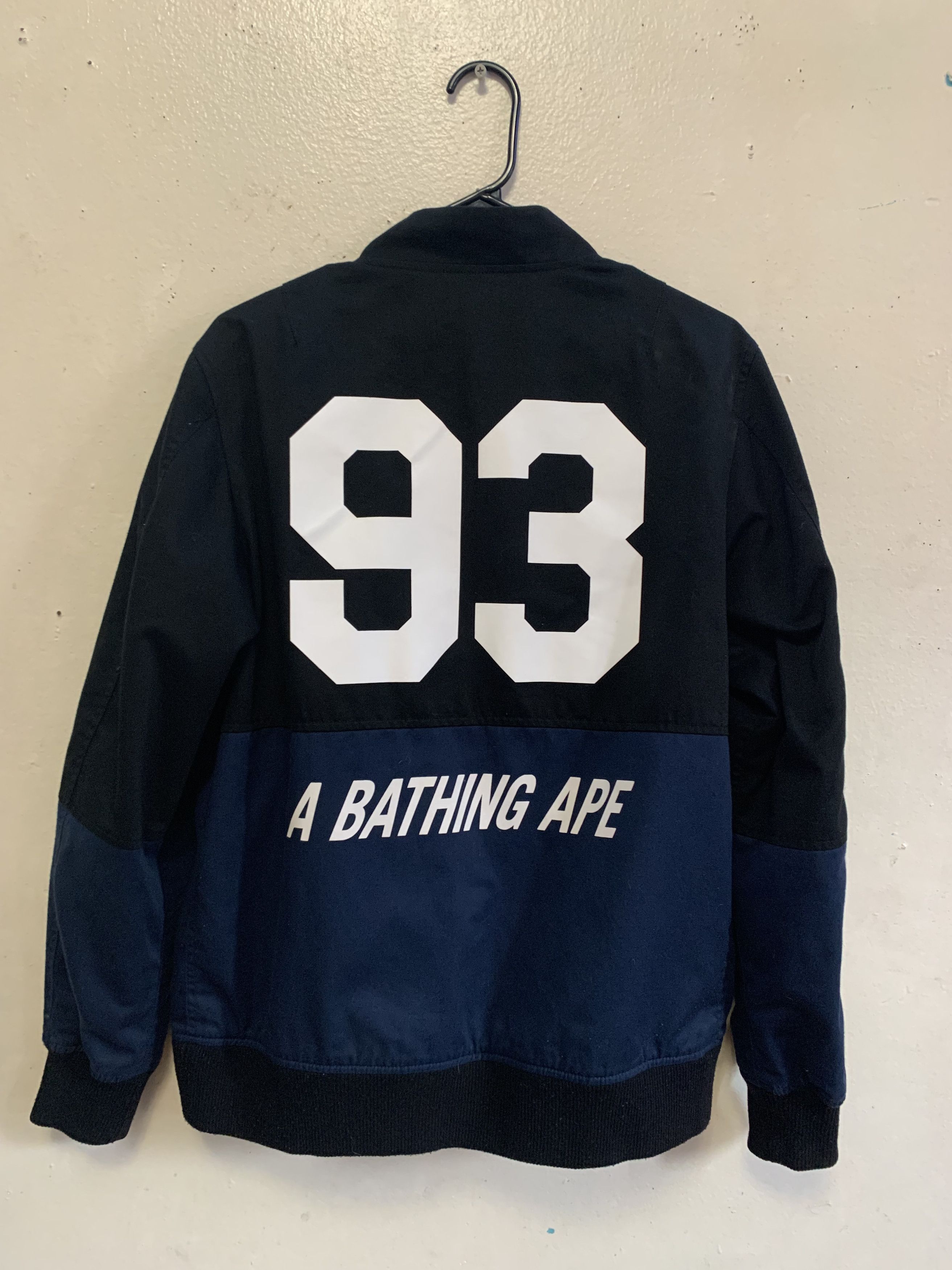 Bape BAPE Racing Jacket ⊛ BLK/BLU/WHT ⊛ Lk Nw/Gntly Usd Size US M / EU 48-50 / 2 - 2 Thumbnail