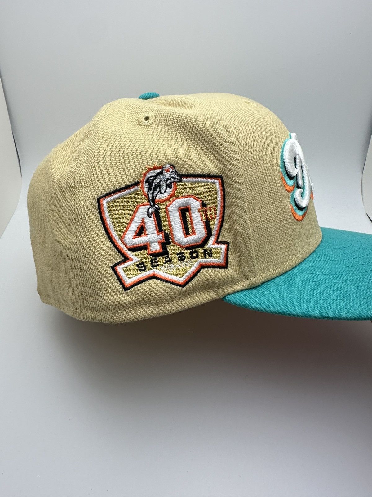 Hat Club × Lids × New Era Miami Dolphins Fitted 7 3/8 Dan Marino Size ONE SIZE - 3 Thumbnail