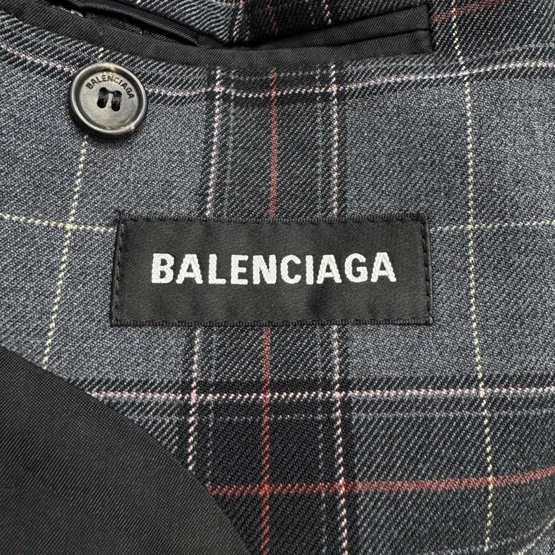 Balenciaga Balenciaga Checked suit jacket Size US S / EU 44-46 / 1 - 2 Thumbnail