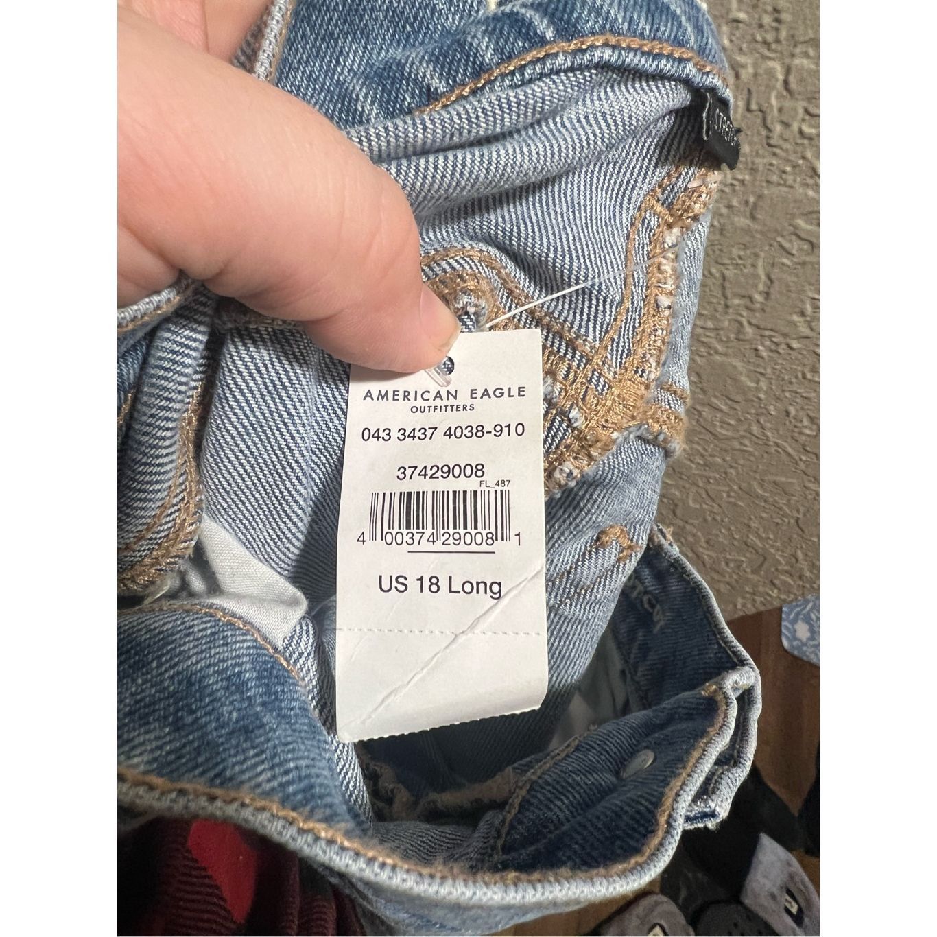 American Eagle Outfitters American Eagle 90’s Bootcut Stretch Jeans Woman’s Size 18 Lo Size 40" / US 18 - 11 Thumbnail