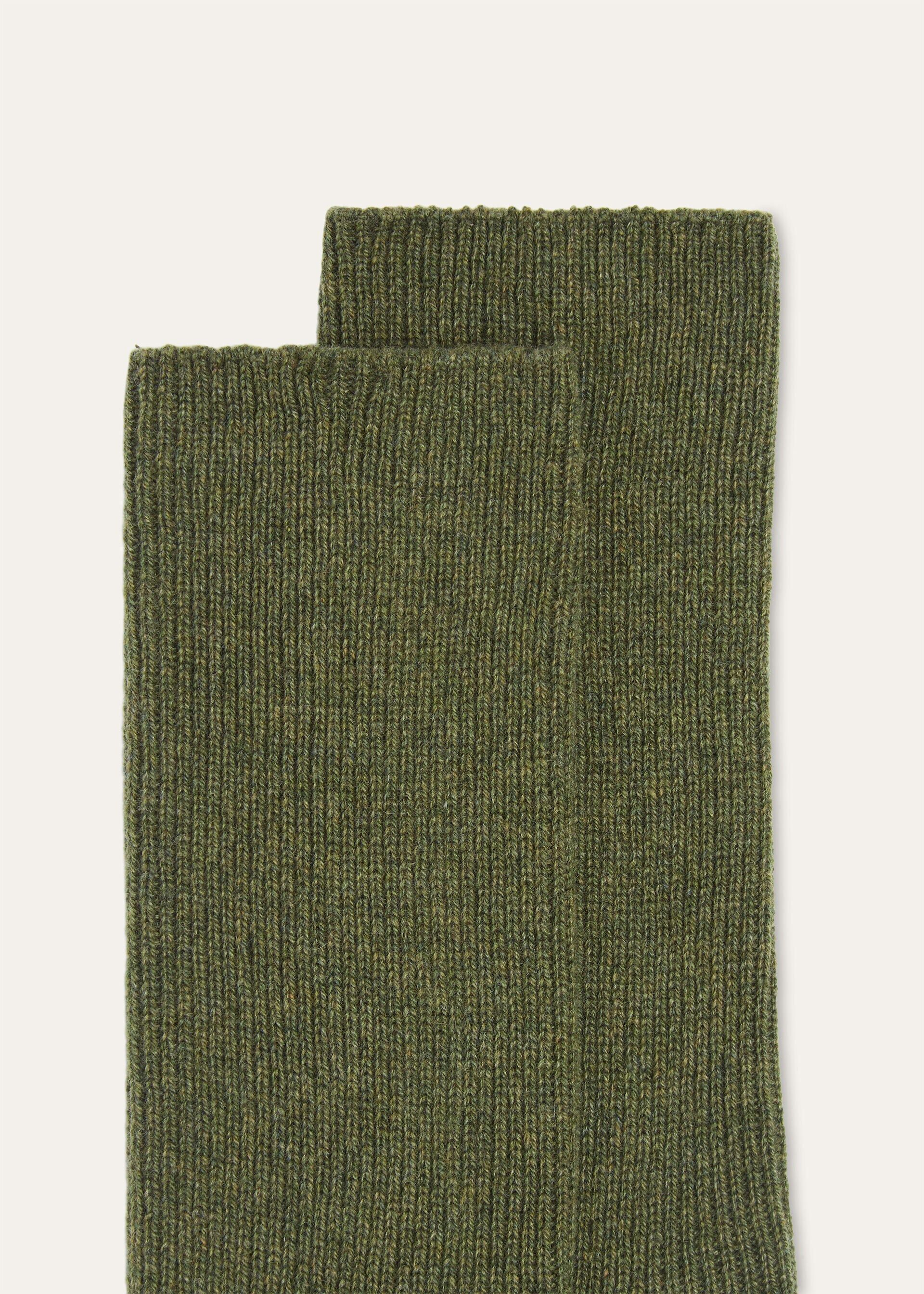 Loro Piana os11x0426 FAQ4207 Size: OS / Socks in Forest Shade Melange Size ONE SIZE - 2 Thumbnail
