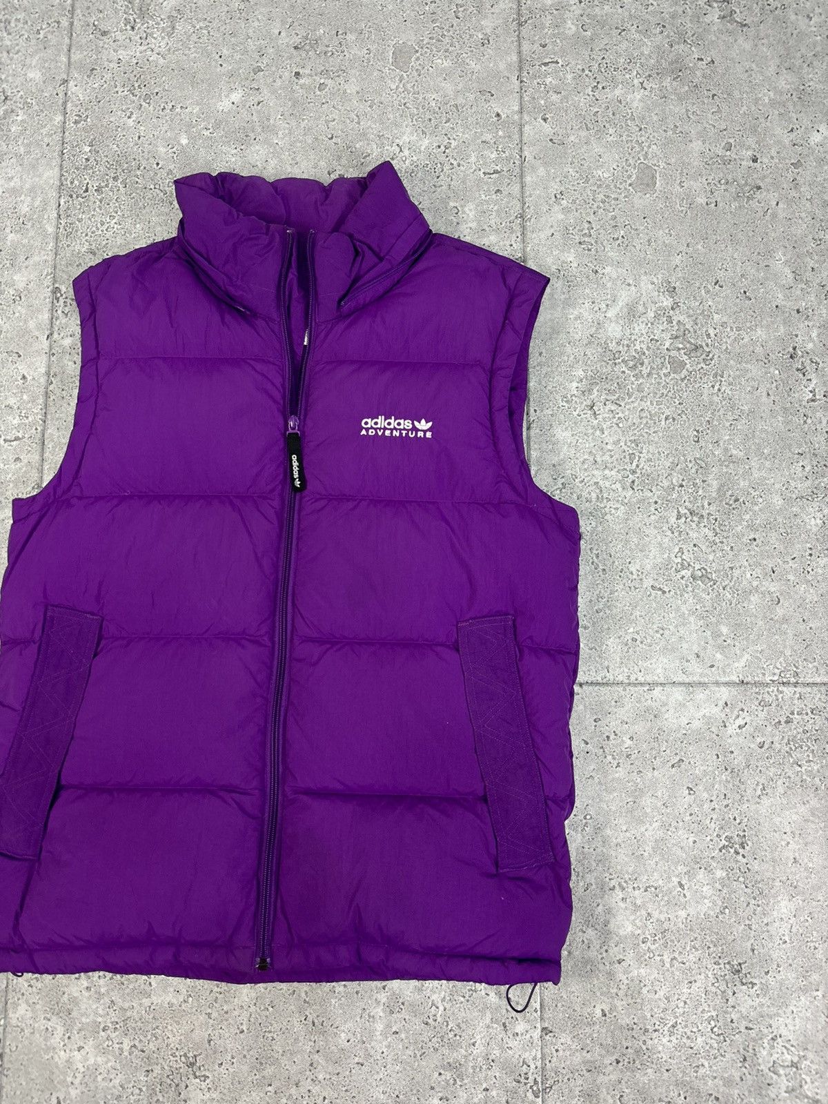 Adidas × Vintage Adidas Vest Gorpcore Outwear Puffer Jacket Y2K Waterproof Size US S / EU 44-46 / 1 - 2 Thumbnail