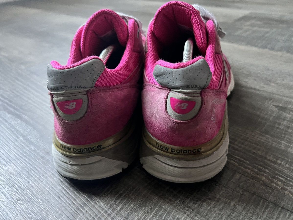 New Balance × Vintage NEW BALANCE • 990V4 "2018 Pink Ribbon" (12M) Size US 12 / EU 45 - 11 Thumbnail