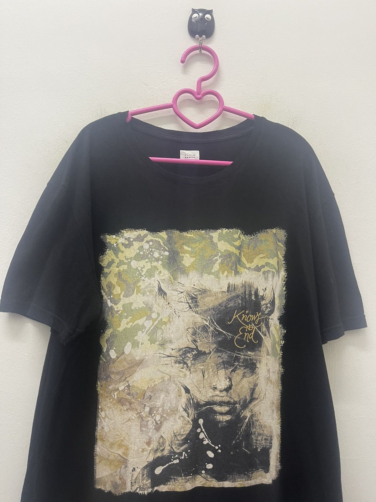 DAVID NAMAN Rare DAVID NAMAN It Knows No End Art Tee Size US XL / EU 56 / 4 - 2 Thumbnail