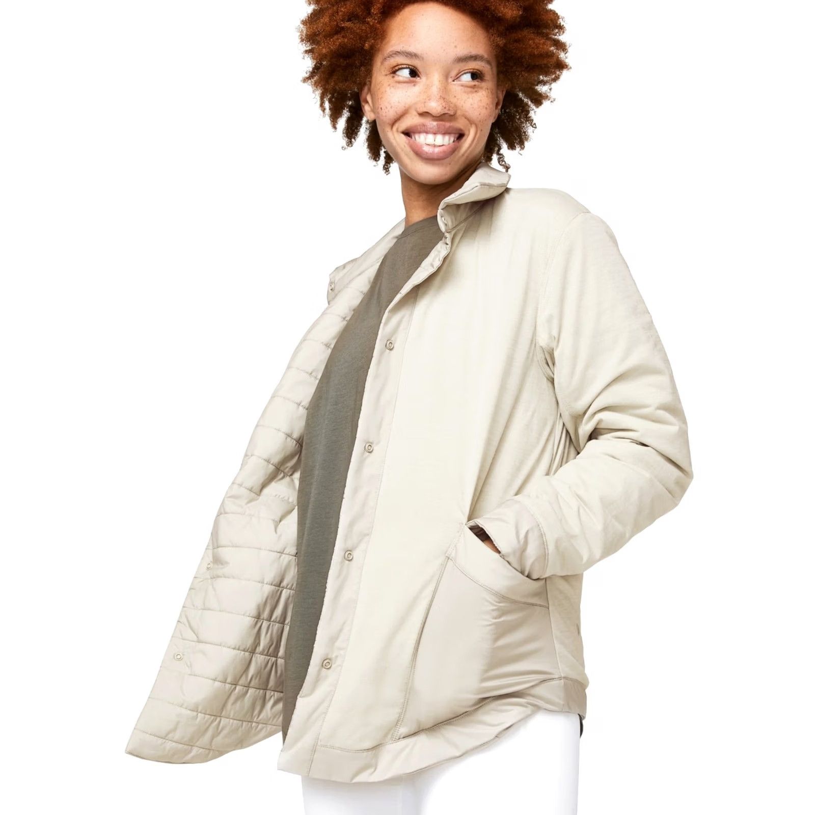 Lululemon Lululemon Switch Please Shacket Reversible Insulated Silverstone W4BBOS Women 6 Size M / US 6-8 / IT 42-44 - 5 Thumbnail