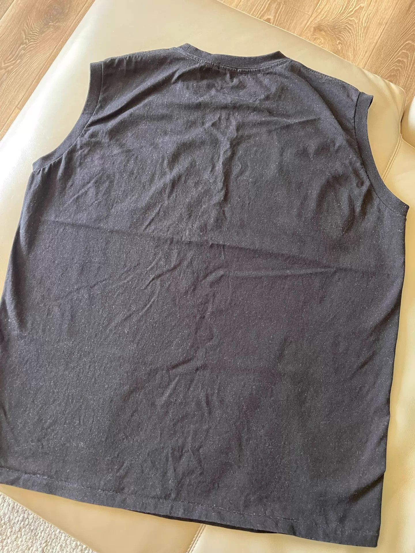 Comoli COMOLI Japanese Vintage Pleated Crew Neck Sleeveless Tank Size US XL / EU 56 / 4 - 3 Thumbnail