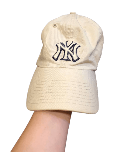 New York Yankees Vintage New York Yankees 100% Cotton Cap Size ONE SIZE - 1 Thumbnail