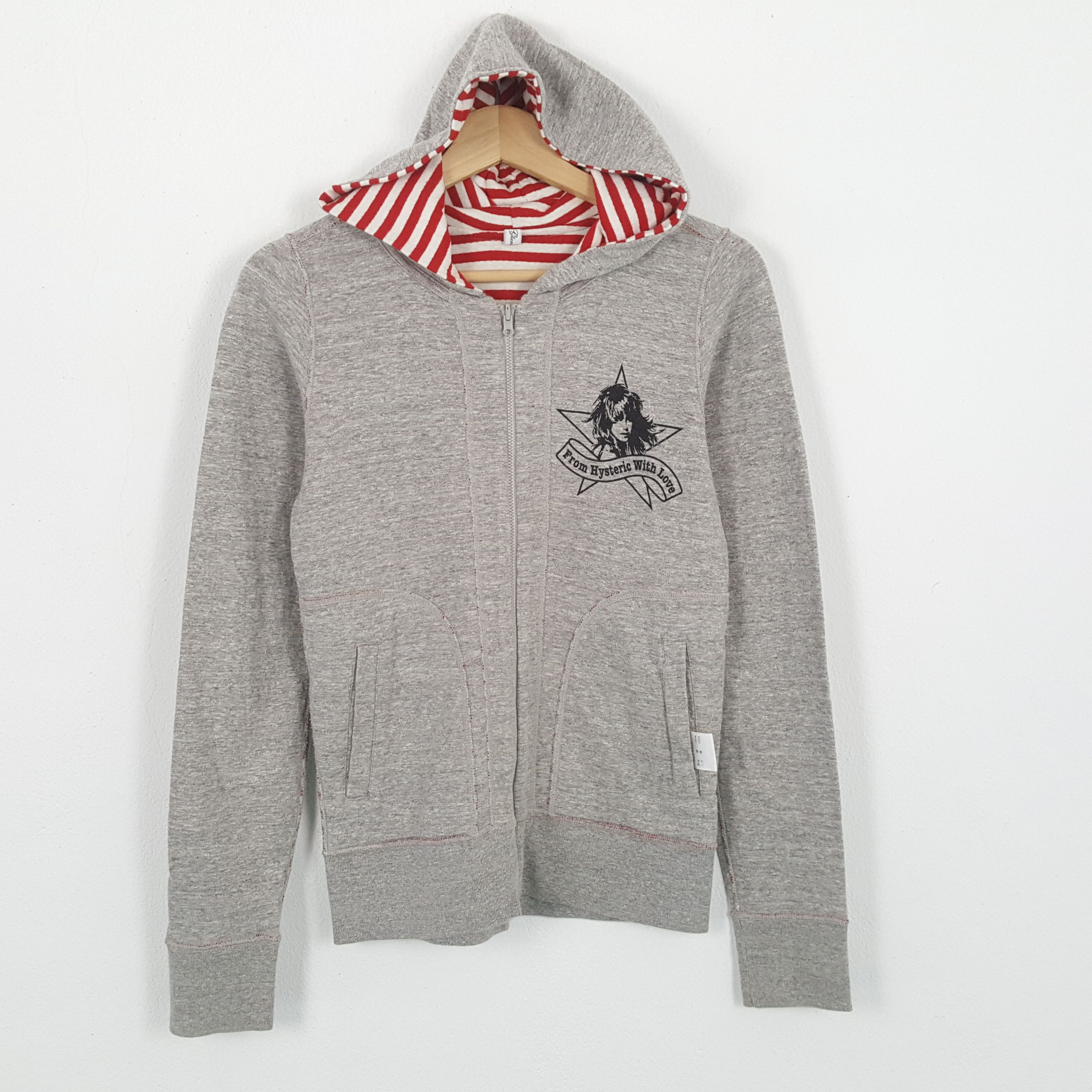 Hysteric Glamour × Japanese Brand × Vintage Vintage HYSTERIC GLAMOUR Japanese Brand Reversible Hoodies Size XXS / US 00 / IT 34 - 3 Thumbnail