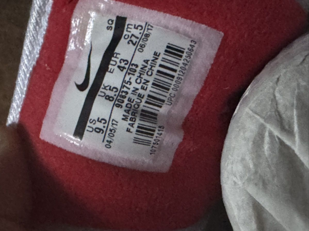 Nike Nike Air Max 1 OG Anniversary ‘Red’ 2017 Re-Release Size US 9.5 / EU 42-43 - 9 Thumbnail